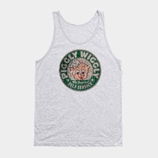 OLD PIGGLY WIGLY CRACKED Tank Top